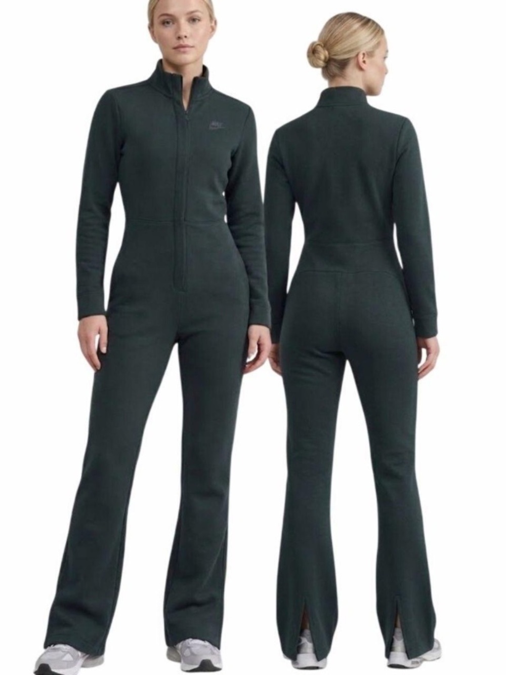 Nike Sportswear Tech Fleece Jumpsuit HV4095-390 Seaweed Dark Green Women's XL